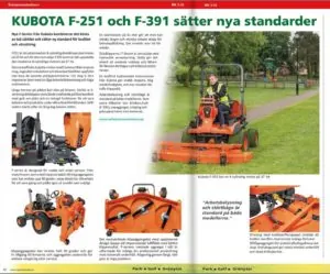 Kubota F-Serien